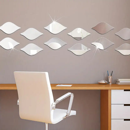 Water Drop Mirror Stickers