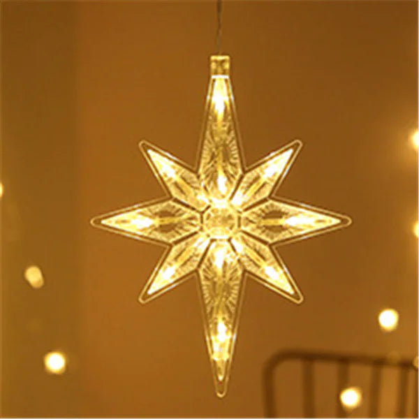 LED Christmas Suction Cup Lights