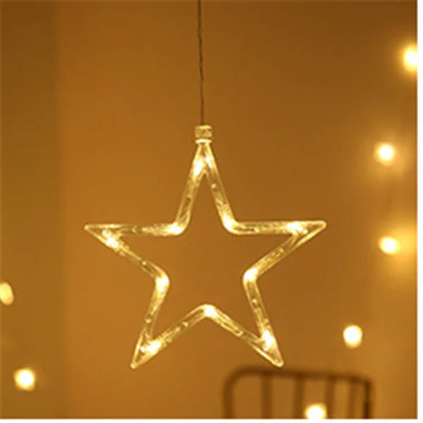 LED Christmas Suction Cup Lights