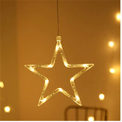LED Christmas Suction Cup Lights