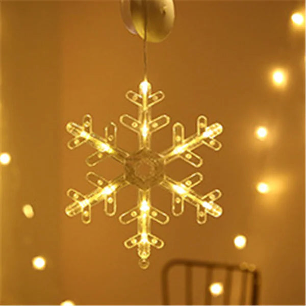 LED Christmas Suction Cup Lights