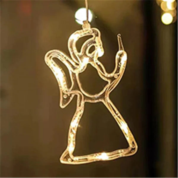 LED Christmas Suction Cup Lights