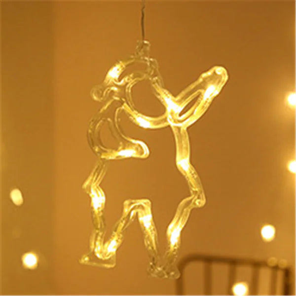 LED Christmas Suction Cup Lights