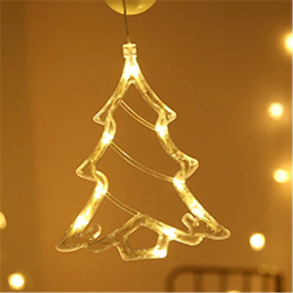 LED Christmas Suction Cup Lights