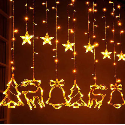 LED Christmas Suction Cup Lights