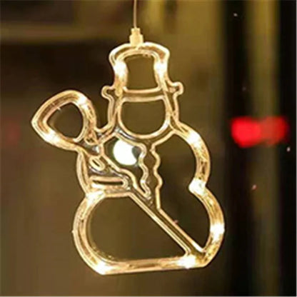 LED Christmas Suction Cup Lights